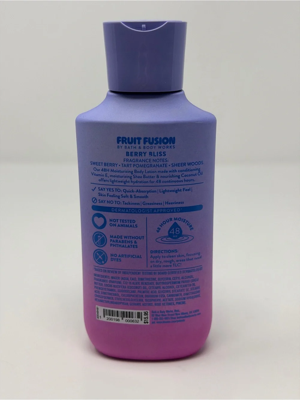 Bath & Body Works Fruit Fusion Berry Bliss Lotion NWT